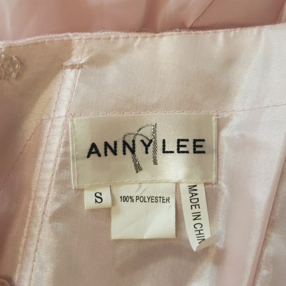 NWT Strapless Corset back pale pink Prom Dress S - Picture 11 of 15